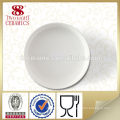 New product glass porcelain plain white salad bowl set